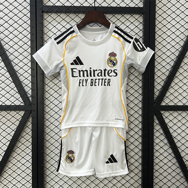 Camiseta Real Madrid 1ª Niño 2025-2026